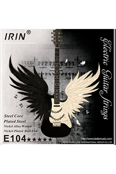 Choice4 E104 IRIN Acoustic Guitar Strings Carbon Steel Hexagonal Alloy Beginn...