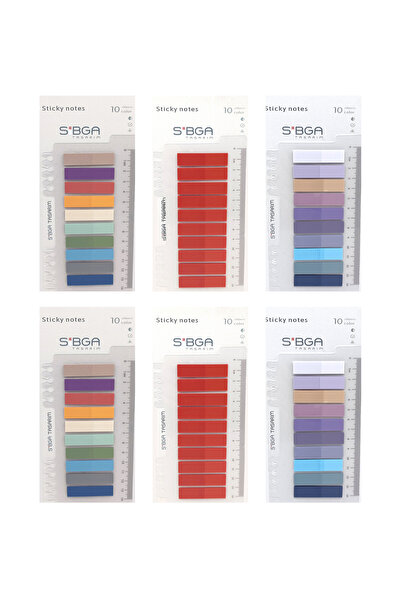 sibga tasarım 6 Pieces of Post-It Notes. Bookmark Bookmark Postit Sticker Not...