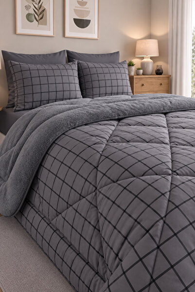 St Shopyteks Πάπλωμα διπλό Welsoft Puffi 195x215 |   2 τεμάχια με μαξιλαροθήκ...
