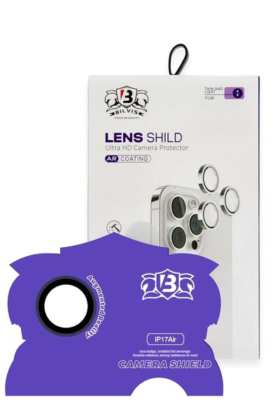 SORA GROUP ®   iPhone 17 Air Bilvis Titan Kamera Lens - Navy Blue