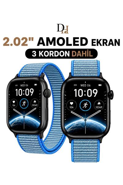 DURKHEİM Watch11 Pro Max Akıllı Saat Arama Konuşma Mesaj Yanıtlama Oyun Müzik...