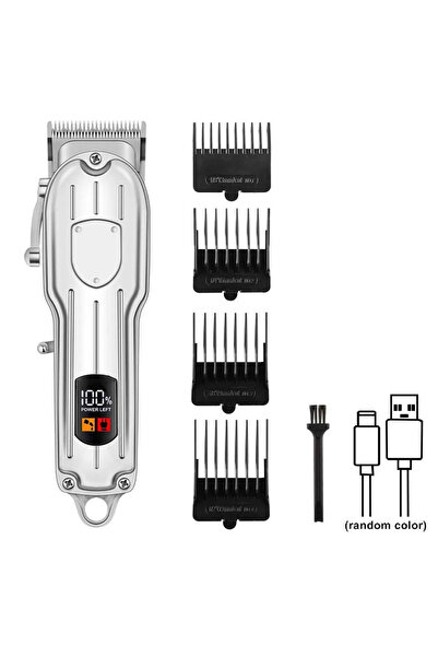 Choice1 1pc 810(Silver) Hair Clippers Electric Razor Shavers for Men USB Rech...