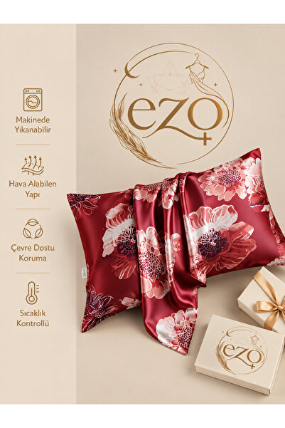 Hand's of ezo ipek yastık kılıfı