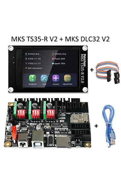 Choice4 Combination 2 3D Printer MKS DLC32 V2.1 32bits Motherboard Offline Co...