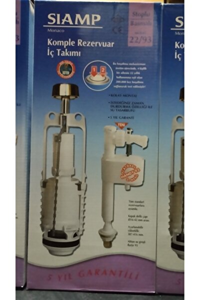 SİAMP Siamp Gömme Rezarvuar (8 CM) 95y Doldurma Ve Boşaltma Grubu