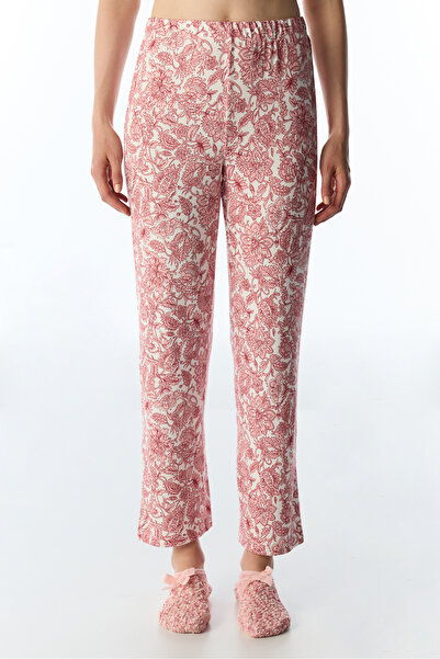 Penti Pembe Countryside Baskılı Çiçekli Pijama Altı