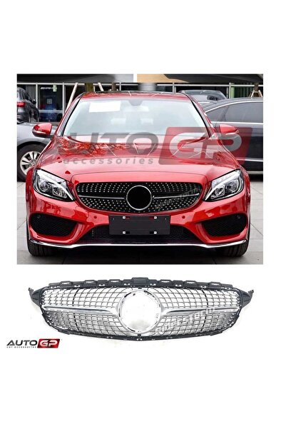 OEM AUTOGP Mercedes w205 diamond ön panjur ızgara seti amg 2019+ c serisi