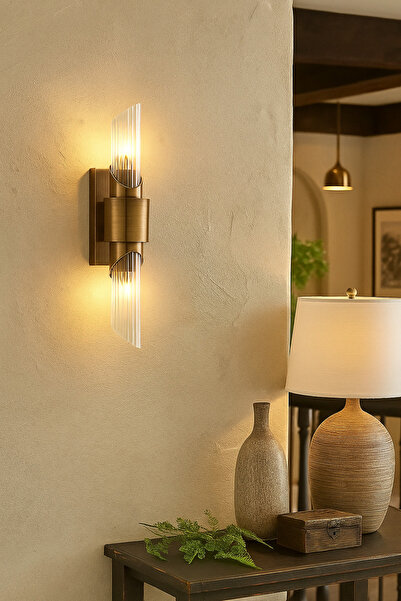 Tel Lighting Saray Aplik Eskitme Renk İç Mekan Kullanım