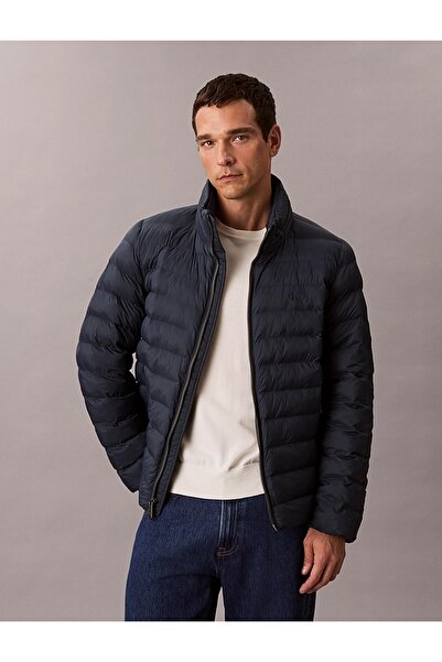 Calvin Klein LS NYLON LT WT HOODED  FZ PUFFER