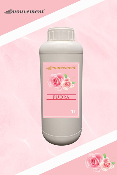 MOUVEMENT Pudra Reed Diffuser Refill 1000 ml - Oda Kokusu Yedek Şişesi + 20 A...