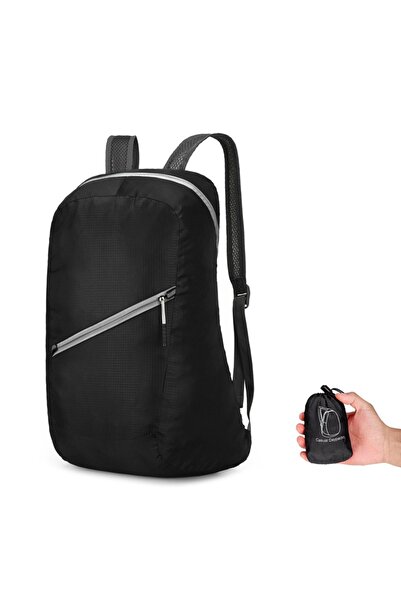 Choice Black Outdoor Foldable Skin Bag Ultra-light Portable Double-shoulder T...