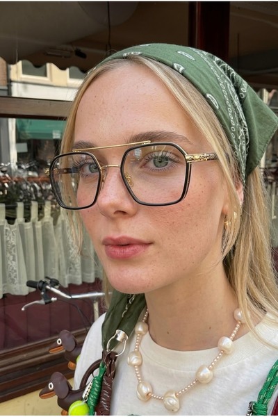 Eyesofia Sezn Women's Men's Blue Light Filtered Blue Block Glasses