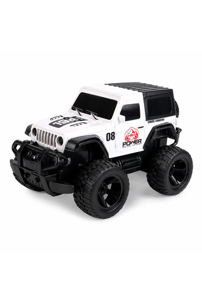 Toysea 1:16 Off-Road RC Car, 4 Function Remote Control Jeep with USB Charger