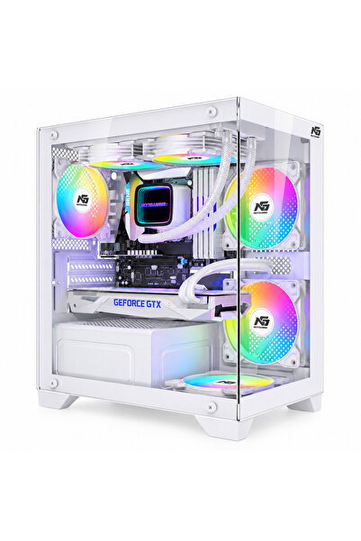 Next Gaming Orion Elite 4x Tuştan Değişen RGB Fanlı M-Atx Boş Bilgisayar Kasası