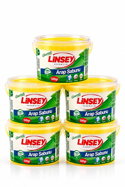 Güvencesiyle (51. YIL) 5'li Avantaj Paket, Linsey Jel Arap Sabunu 500 Gr, Gliserinli