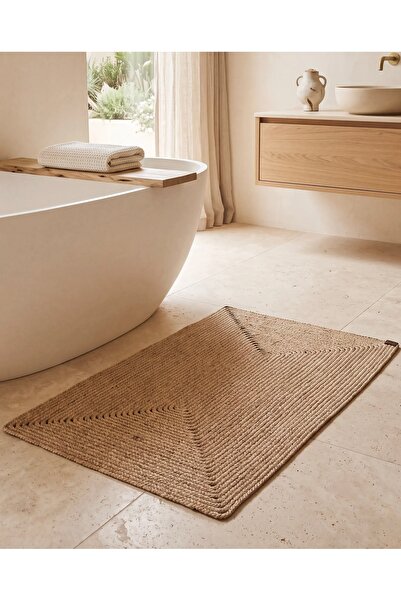 Cicim Home Venedik Natura Jüt Hasır Banyo Paspası 50×80 cm