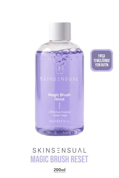 Skin Sensual Magic Brush Reset 200 ml | Makyaj Fırçası Temizleyici