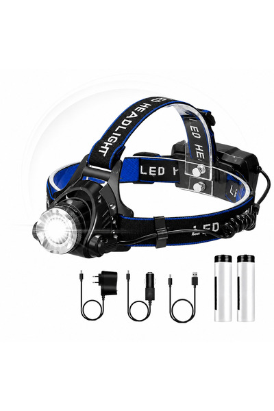 Sofia Concept Lanterna Frontala de Cap Led Sofia CONCEPT®, IPX4, Aluminiu,2 A...
