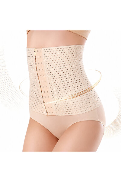 Sofia Concept Corset modelator pentru talie, antrenor abdominal, culoare bej