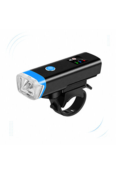 Sofia Concept Lanternă LED pentru bicicletă, cu inducție, 2400mAh, claxon, al...