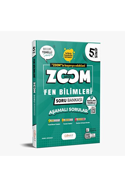 Günay Yayınları GÜNAY YAYINCILIK 5. SINIF ZOOM FEN BİLİMLERİ SORU BANKASI BEC...