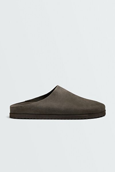 Oysho Süet mule terlik