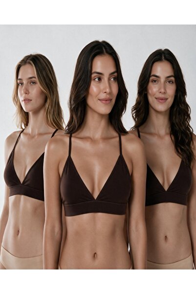 Formactive Seamless/Dikişsiz Balensiz Kaplı Üçgen Askılı Örme Sütyen