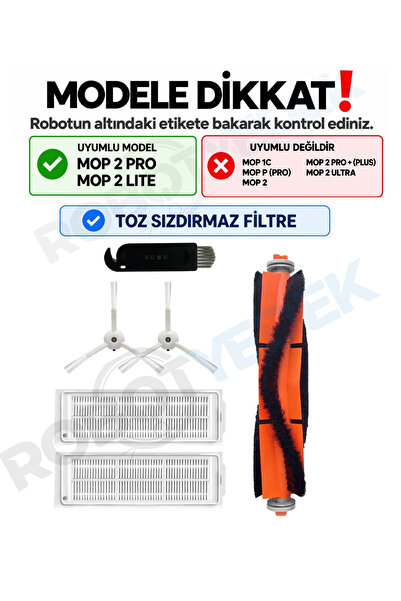 robotyedek Xiaomi Mop 2 Pro (ALB) Mjst1shw Set de filtre de rezervă compatibi...
