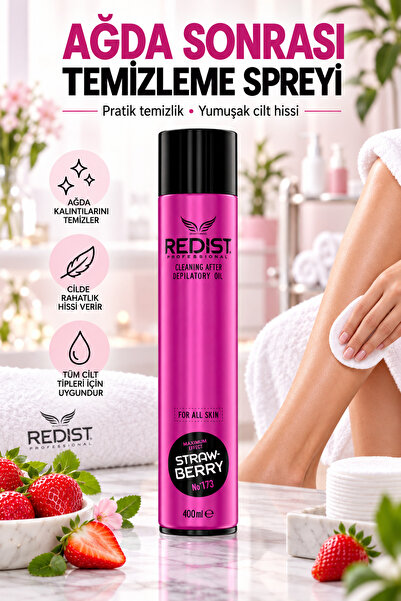 Redist Ağda Sonrası Temizleme Ve Masaj Yağı 400 Ml