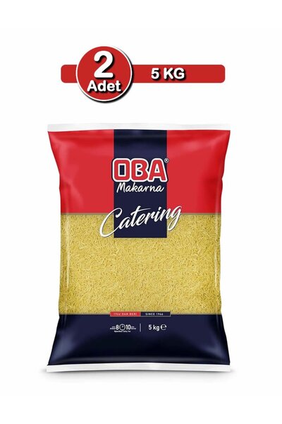 OBA Arpa Şehriye 5 Kg X 2 Adet | Ev Tipi Çoklu Paket