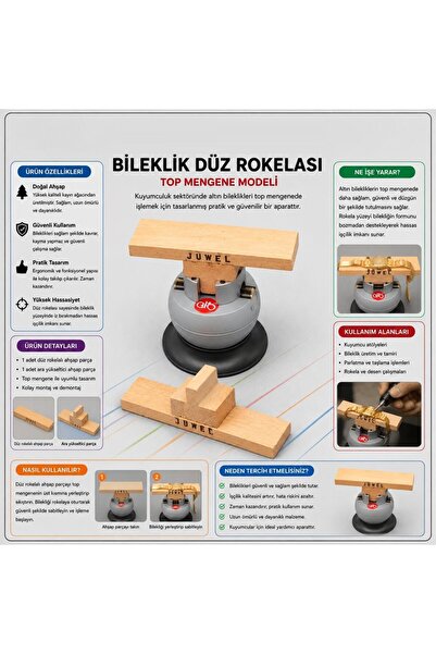 Torna Türk Bilzeik Rokelası - Top Mengene Düz Malafa
