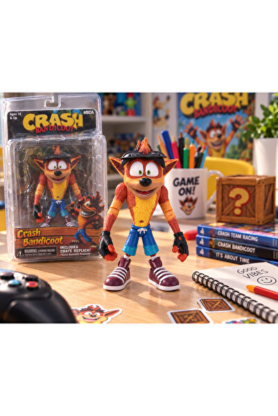 Natavanbutık 🌀🔥 ÇILGIN CRASH BANDICOOT AKSİYON FİGÜRÜ 🔥🌀