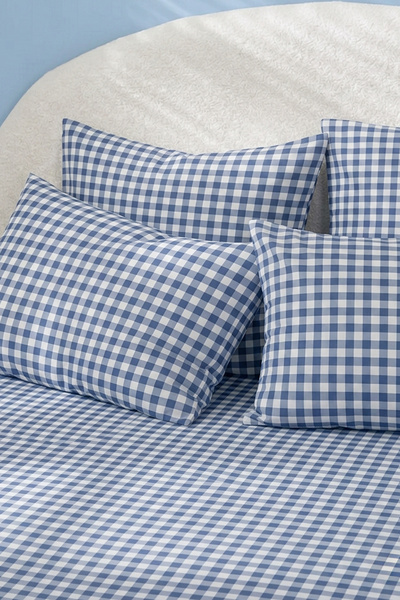 Lorien Pöti Kare Patterned Fitted Sheet Set - Single/Double/King Size