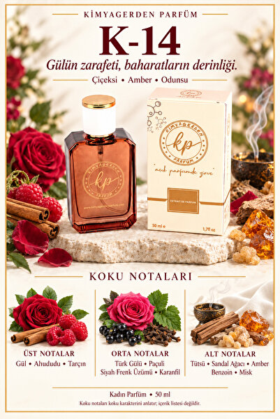 kp kimyagerden parfüm K-14 KP Portrait Of Lady ( Elit Seri ) - 50 ml Kadın Pa...