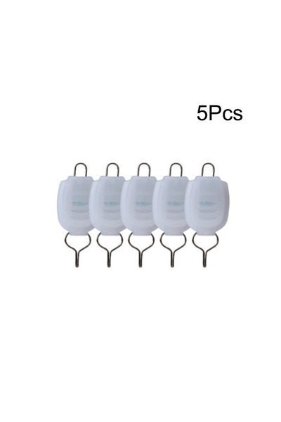 Choice White 5Pcs Fishing Line Holder Buckle Stopper Keeper Clip For Baitcast...