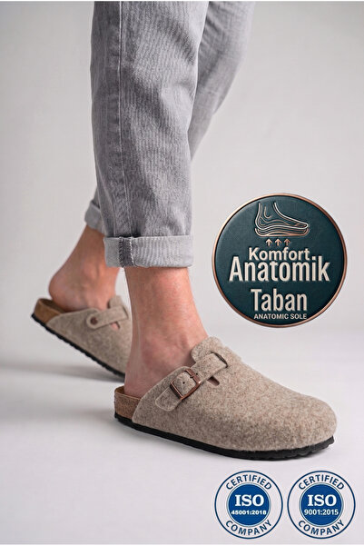 Roy Jones Dámské Pánské Unisex Korková podrážka Plstěný komfortní model Zimní...