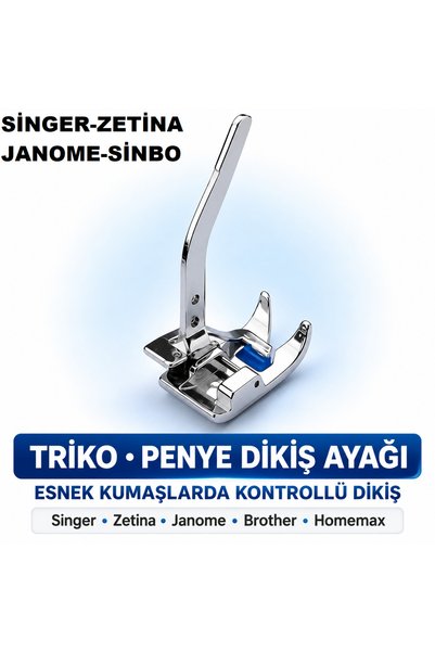 Swart Singer Beko Zetina Janome Pfaff Brother Triko ayak
