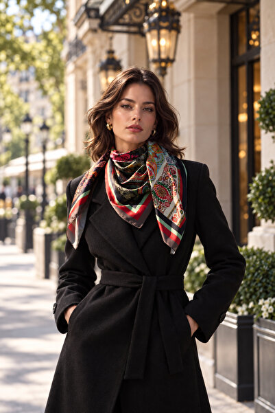 D scarf ΓΥΝΑΙΚΕΙΟ ΦΟΥΛΑΡΙ ΜΠΑΝΤΑΝΑ ΚΑΛΟΡΙΚΟ 90ΕΚ