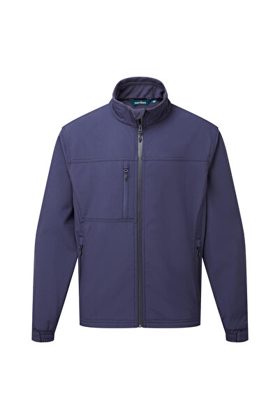 PORTWEST Men's Navy Blue Softshell Jacket