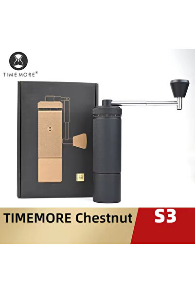 Timemore CHESTNUT S3 BLACK CHESTNUT S3 Manual Coffee Grinder External Adjustm...