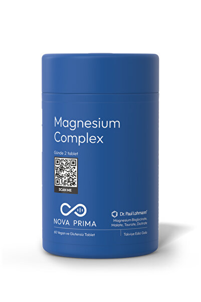 Nova Prima Magnesium Complex 4 Formda Magnezyum – Bisglisinat, Malat, Taurat ...