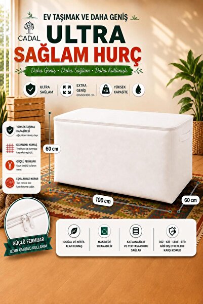 A Cadal Maksimum Taşıma Kapasiteli Ömürlük Yorgan Döşek Hurcu 200 KG Taşıyabi...