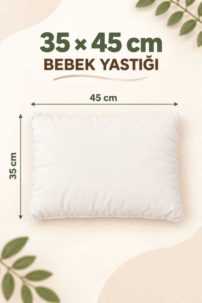 Sinada Natural Lamb Wool Baby Pillow 35X45