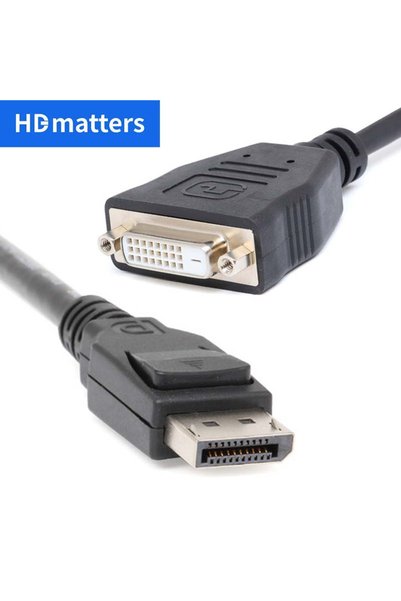 Choice كابل محول 1080P من DP إلى DVI، محول كابل DisplayPort إلى DVI، محول محو...