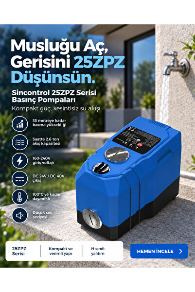 RESCHMANN R-Sincontrol 35 Metre Yeni Teknolojik Nesil Su Pompası