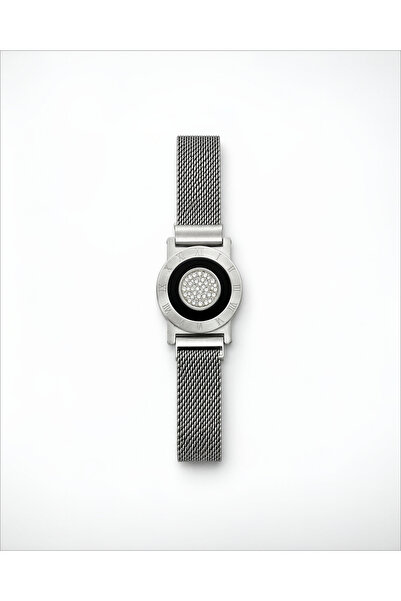 JewelsofHope Watch-Style Woven Cord 316L Steel Bracelet - Adjustable Silver C...