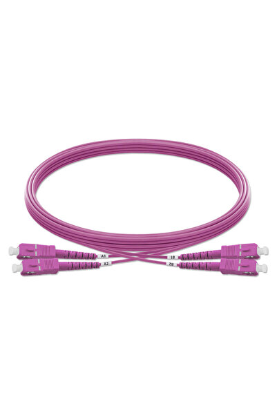 OEM Cablu patch SC/UPC-SC/UPC MM OM4 duplex 3.0mm 3M