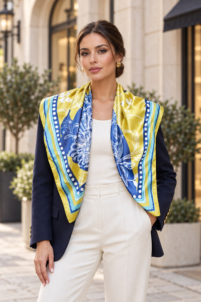 D scarf ΓΥΝΑΙΚΕΙΟ ΦΟΥΛΑΡΙ ΜΠΑΝΤΑΝΑ ΚΑΛΟΡΙΚΟ 90ΕΚ