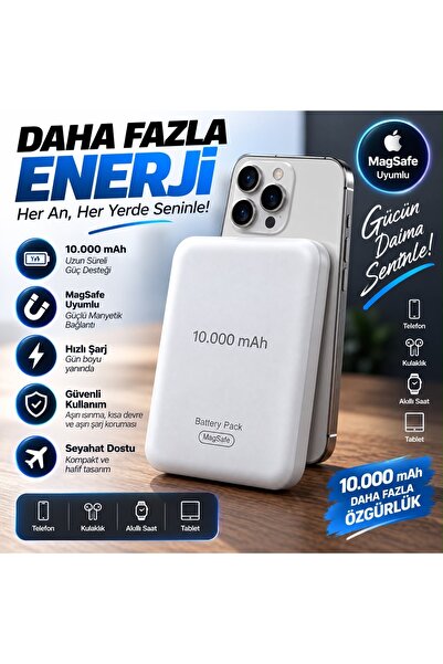 MAGSAFE SARJ Battery pack 10.000 mAh
