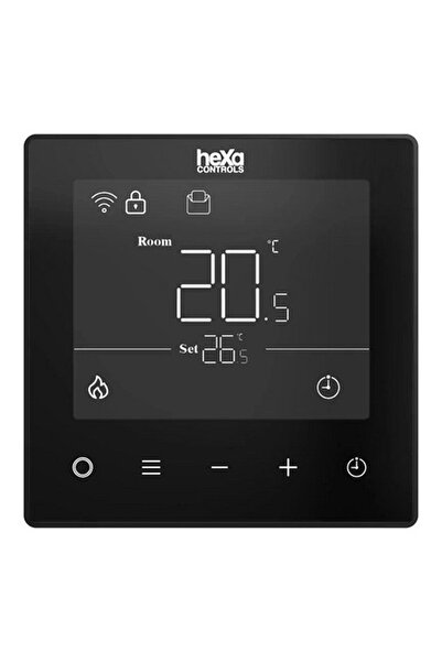 Hexa Controls Kombi ve Yerden Isıtma Sistemleri Akıllı Oda Termostatı Cep Telefonu İle Kontrol